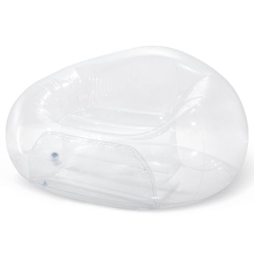 Intex Beanless Bag aufblasbarer Stuhl - transparent
