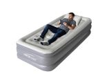 AeroRest Supreme Plush XL Luftbett 1-Person | 210 cm Länge | Mit eingebauter elektrischer Pumpe