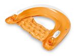 Aufblasbarer schwimmender Sessel Orange