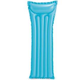 Fröhlich bunte Strandmatte blau