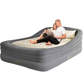 AeroRest Prime Frame Luftbett doppelt | 210 cm Länge | Aufblasbarer Rahmen mit herausnehmbarer Innenmatratze | Boxspring-Luftbett