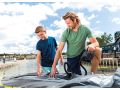 Intex elektrische Luftpumpe mit Schlauch 230V