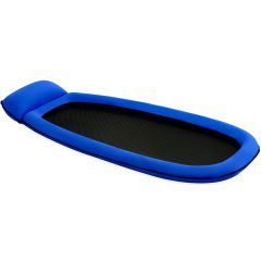 blauwe mesh mat