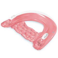 Aufblasbarer Schwimmsitz rosa