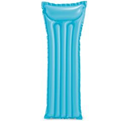 Fröhlich bunte Strandmatte blau