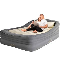 AeroRest Prime Frame Luftbett doppelt | 210 cm Länge | Aufblasbarer Rahmen mit herausnehmbarer Innenmatratze | Boxspring-Luftbett