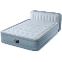 Intex Plüsch Doppel-Luftbett mit Kopfteil