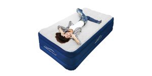 AeroRest Cloud Top Luftbett 1-Person | 210 cm Länge | Abnehmbarer Schutzbezug