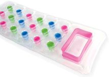 Transparente Strand-Luftmatratzen Pink