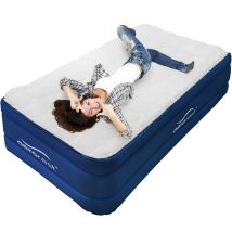 AeroRest Cloud Top Luftbett 1-Person | 210 cm Länge | Abnehmbarer Schutzbezug