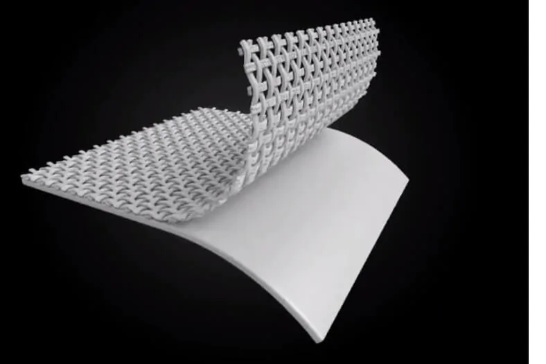 Doppellagiges Material Doppellagiges Material